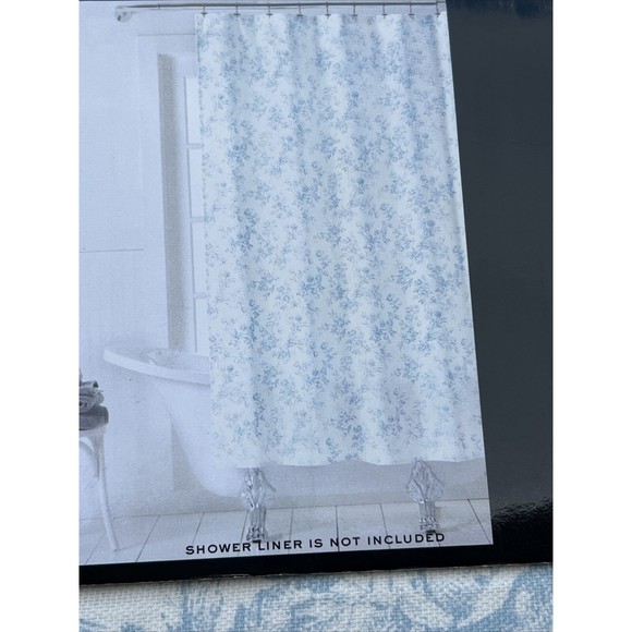 Lauren Ralph Lauren Bath New Ralph Lauren Fabric Shower Curtain 0